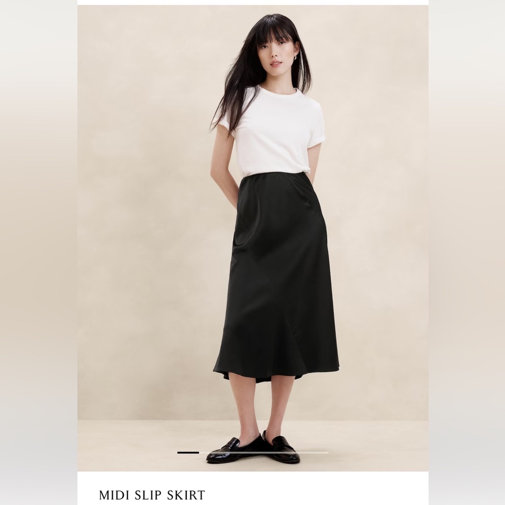 Banana Republic MIDI SLIP SKIRT